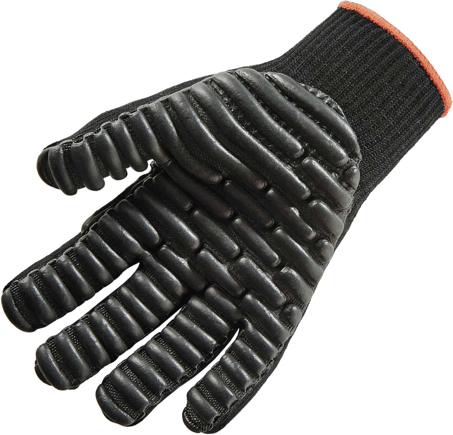imageErgodyne ProFlex 9003 Certified Lightweight AntiVibration Work Gloves Black LargeBlack