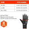 imageErgodyne ProFlex 9000 Certified Lightweight AntiVibration Work Glove Large BlackLarge Pack of 1