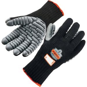 imageErgodyne ProFlex 9000 Certified Lightweight AntiVibration Work Glove Large BlackXLarge Pack of 1