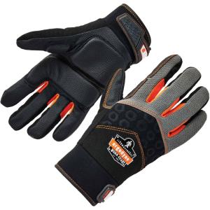 imageErgodyne ProFlex 9001 FullFinger Impact Protection Work Gloves Small BlackSmall