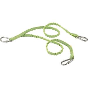 imageErgodyne Squids 3101 Tool Lanyard with Stainless Steel Manual Locking Carabiner and Adjustable Loop End Extended Length 15 PoundsExtended