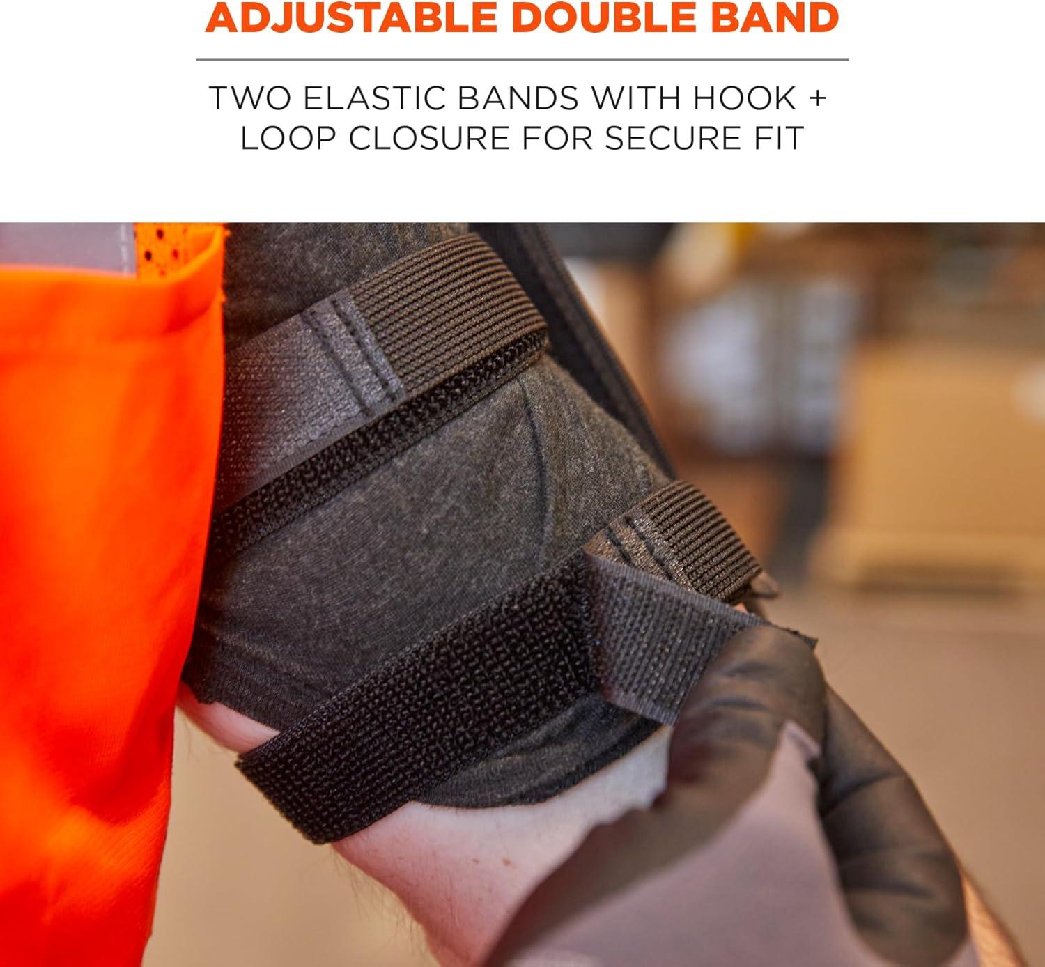 imageErgodyne Squids 3387 Arm Band with Large IDBadge Holder Dual Straps Zipper ClosureDual Band Arm ID Badge Holder HL