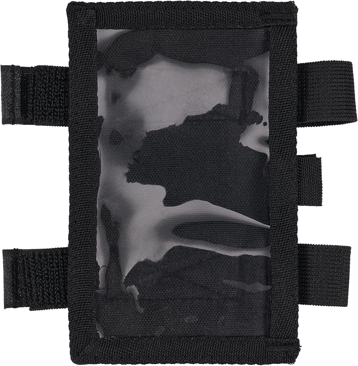 imageErgodyne Squids 3387 Arm Band with Large IDBadge Holder Dual Straps Zipper ClosureDual Band Arm ID Badge Holder HL