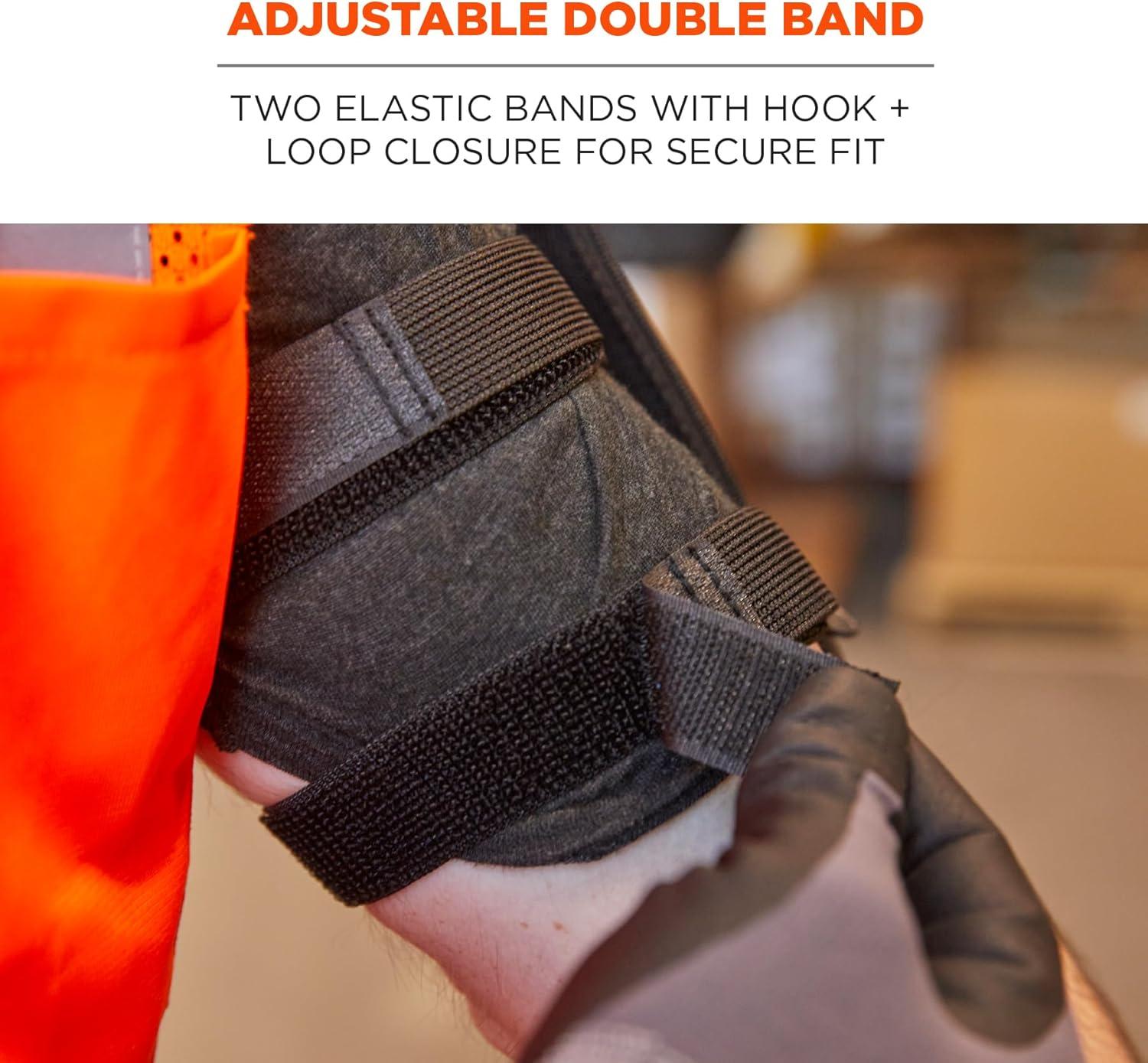 imageErgodyne Squids 3387 Arm Band with Large IDBadge Holder Dual Straps Zipper ClosureDual Band ID Holder with Zipper