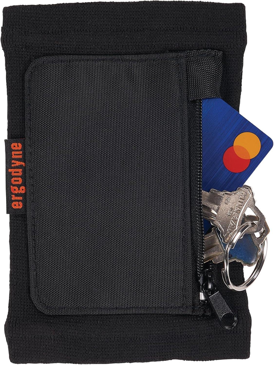 imageErgodyne Squids 3388 Wrist Id Badge Holder Small Storage PocketBlack