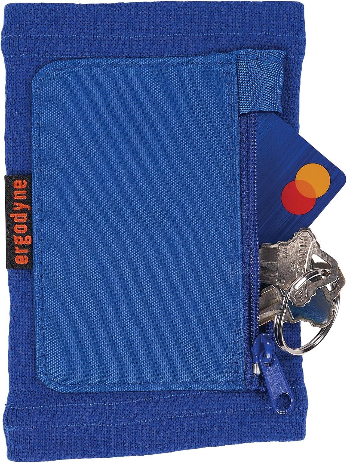 imageErgodyne Squids 3388 Wrist Id Badge Holder Small Storage PocketBlue