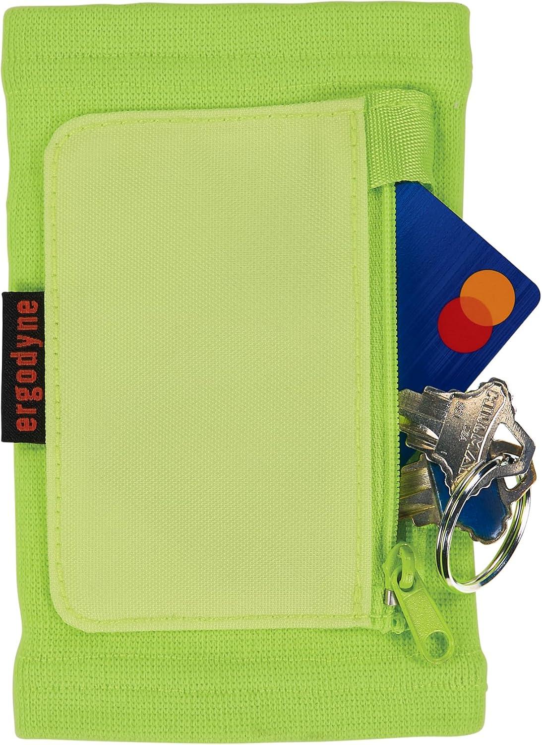 imageErgodyne Squids 3388 Wrist Id Badge Holder Small Storage PocketLime