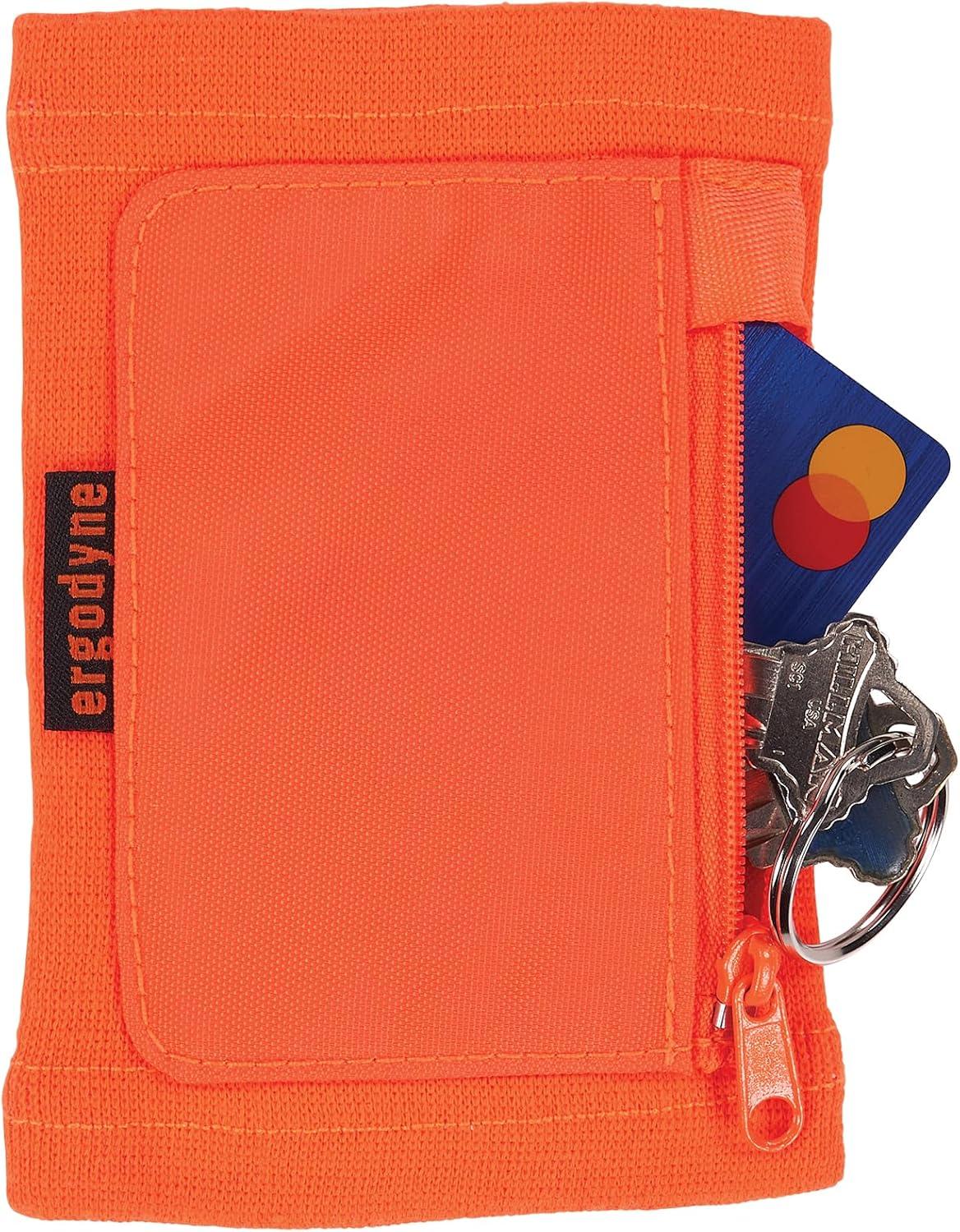 imageErgodyne Squids 3388 Wrist Id Badge Holder Small Storage PocketOrange