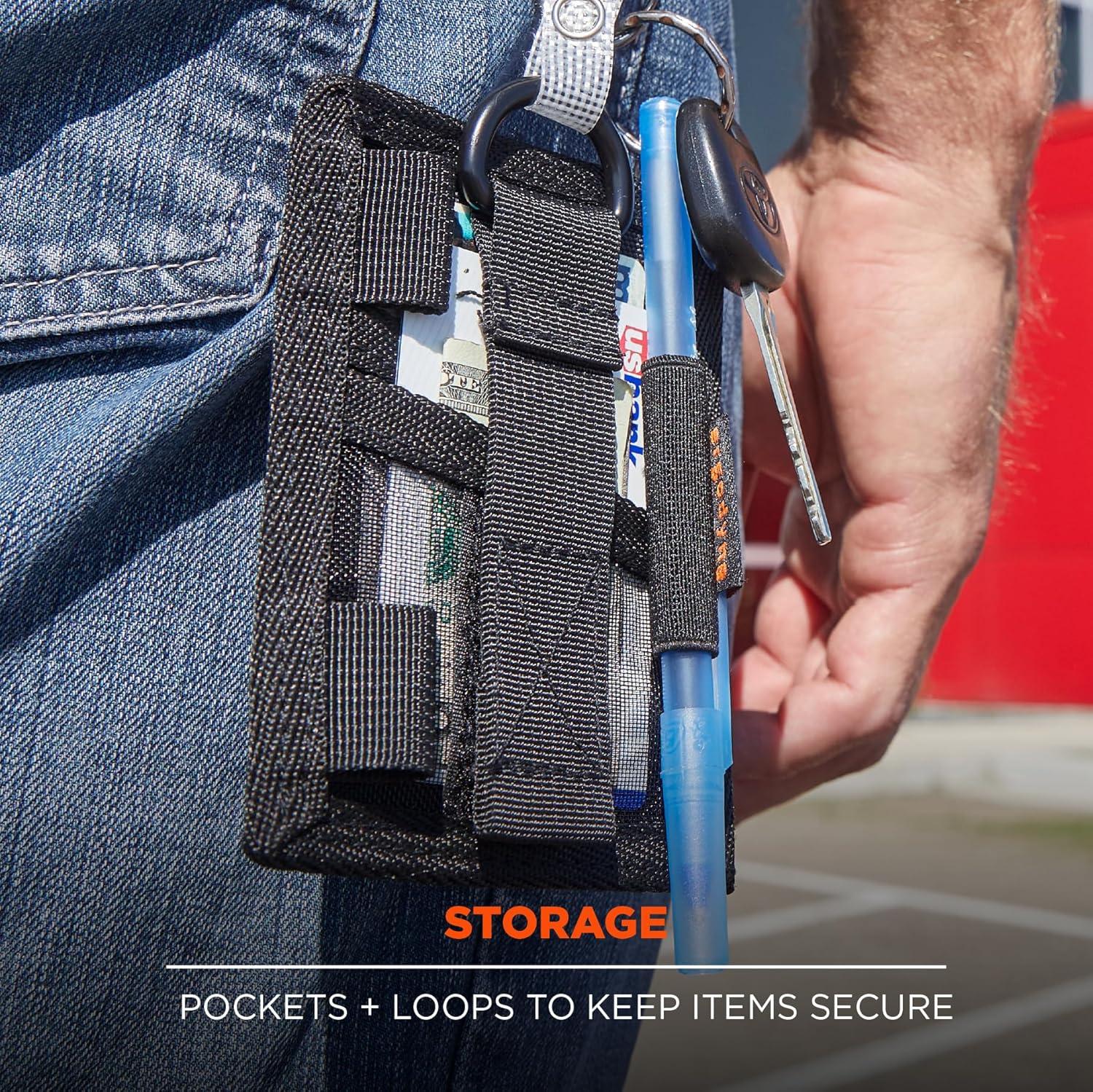 imageErgodyne Squids 3389 Wallet Id Badge Holder with Breakaway Neck Lanyard