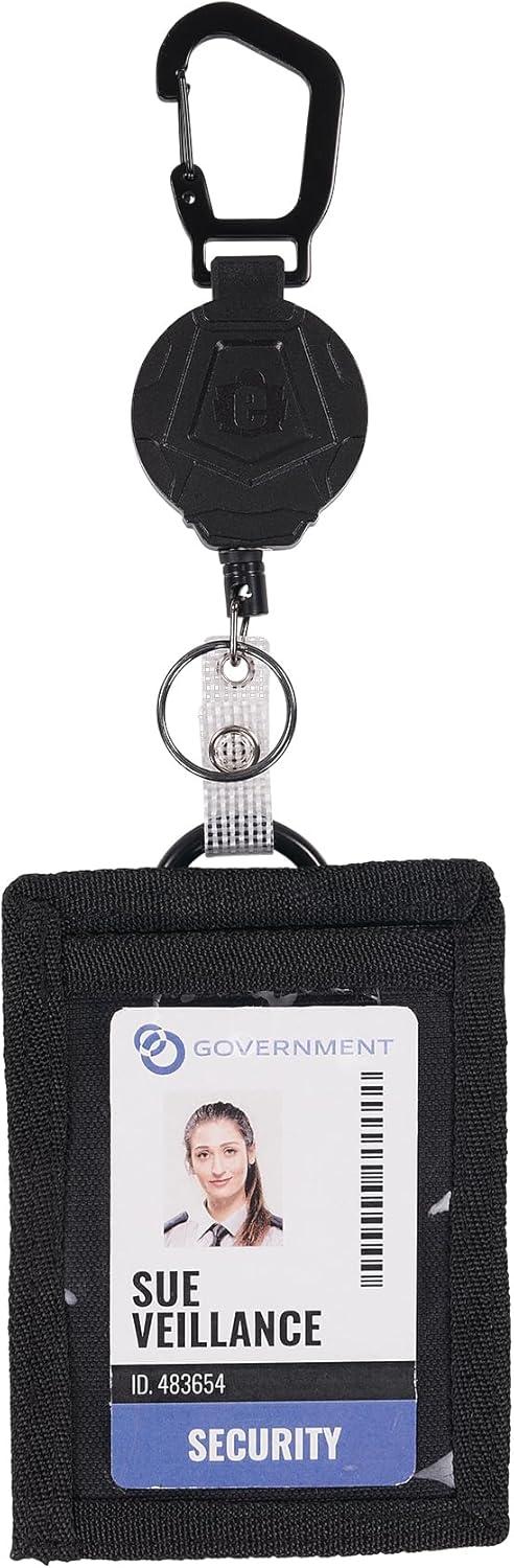 imageErgodyne Squids 3389 Wallet Id Badge Holder with Breakaway Neck Lanyard