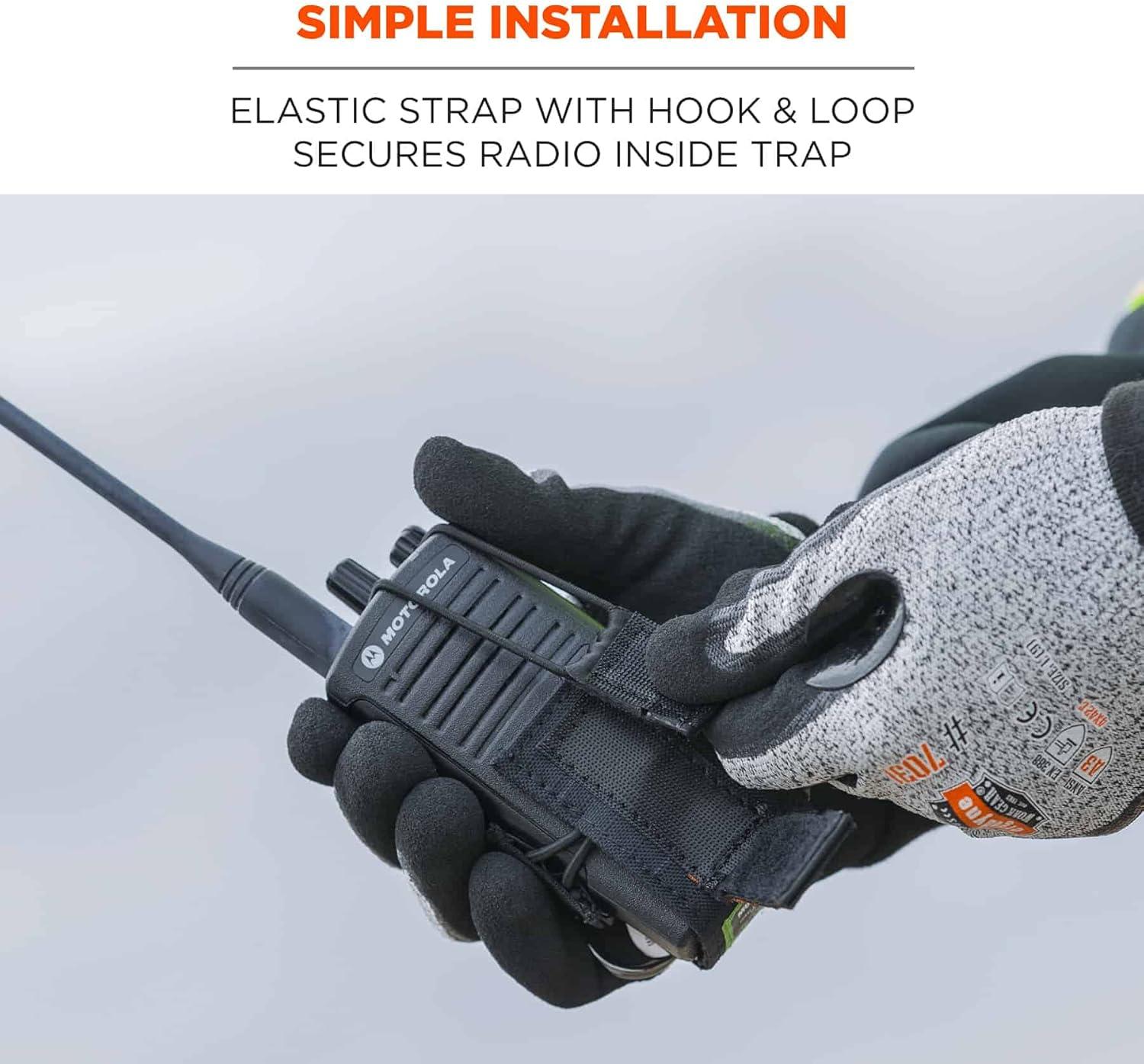 imageErgodyne Squids 3772 Radio Holster Attachment Large BlackLarge