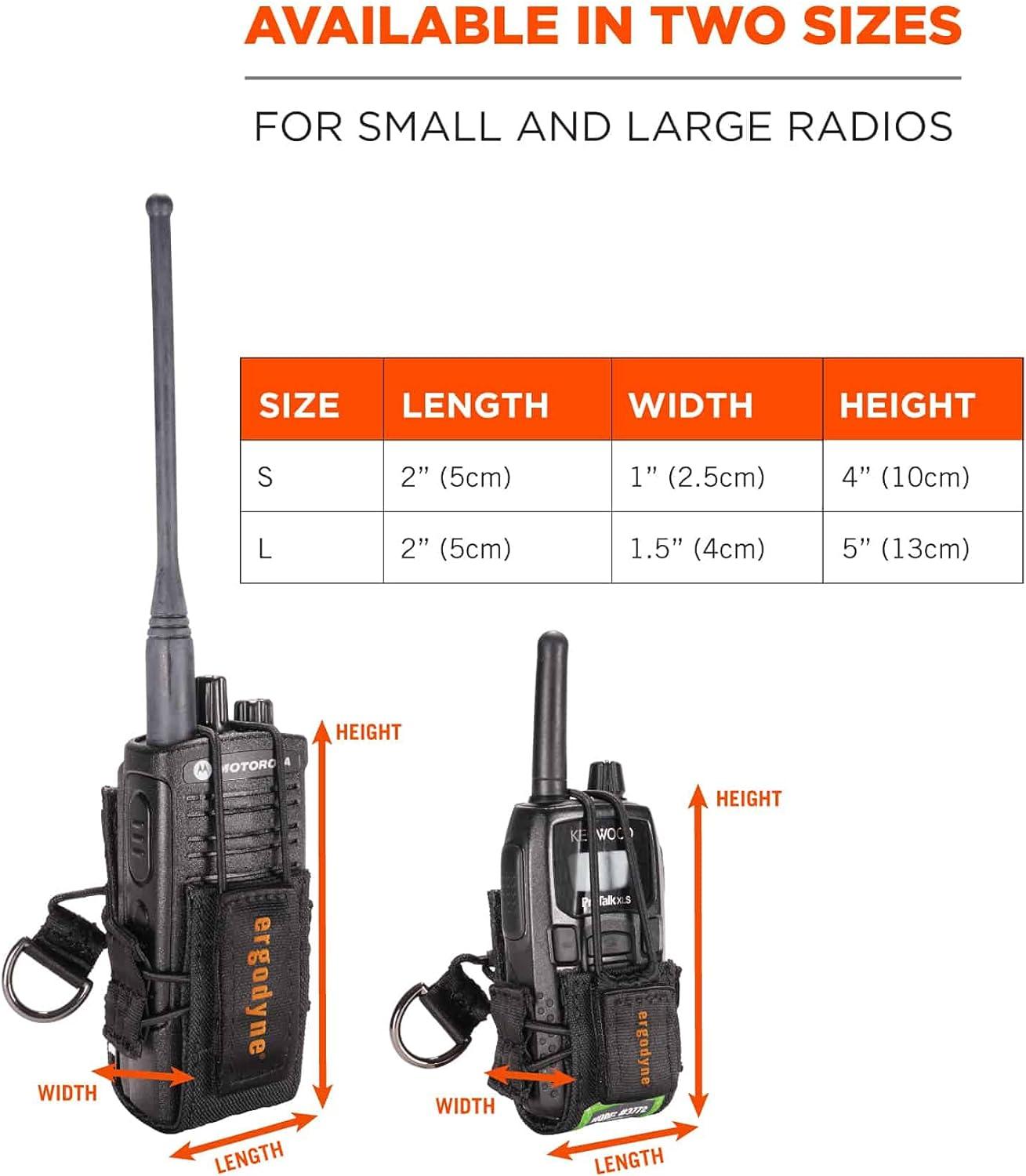 imageErgodyne Squids 3772 Radio Holster Attachment Large BlackLarge
