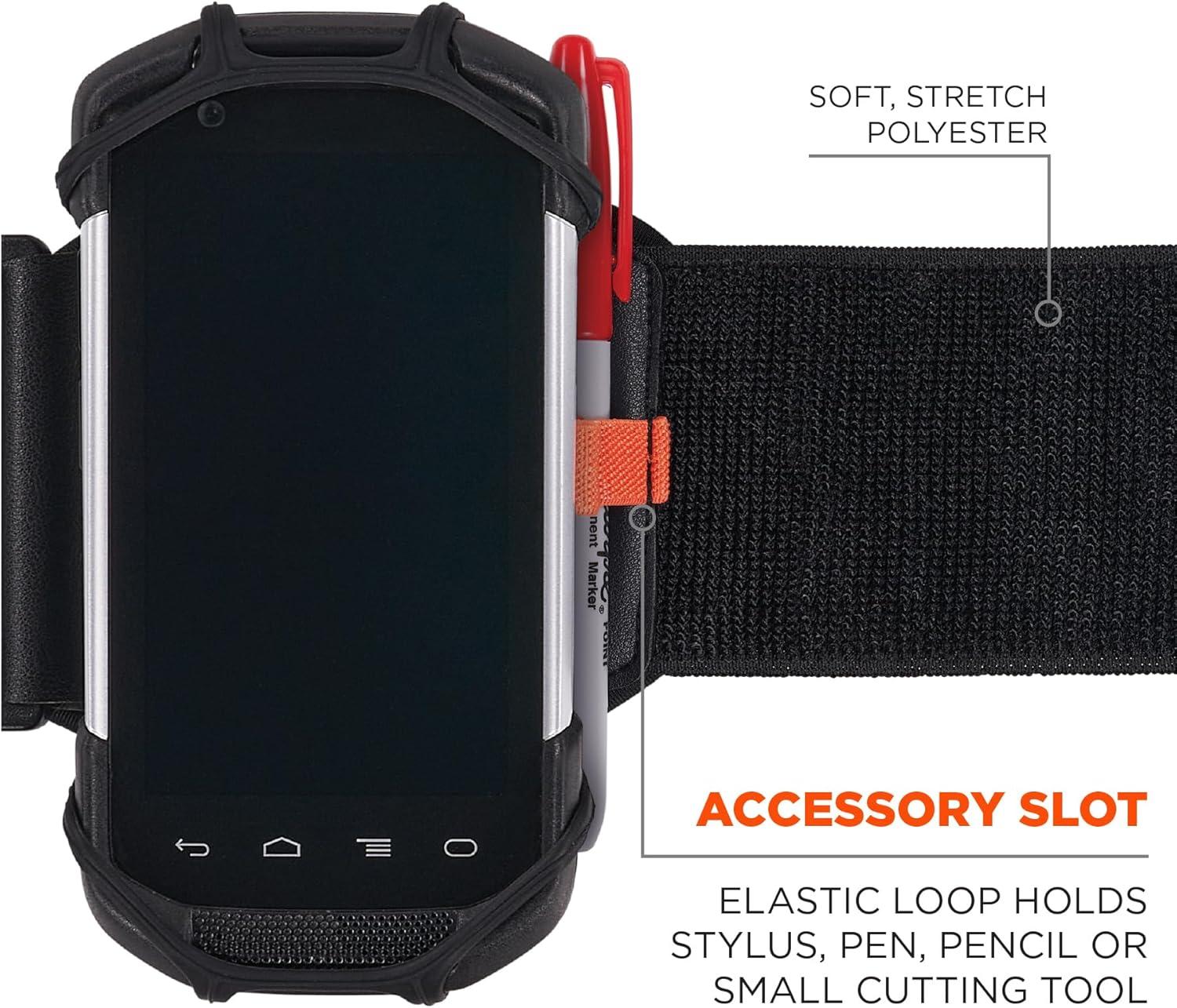 imageErgodyne Squids 5545 Armband Wristband Scanner Mount Adjustable to Fit Phones Scanners Mobile Computers PDAL