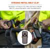 imageErgodyne Squids 5541 Barcode Scanner Holster Pouch for Gun Grip Mobile Computers Holder for Handheld Bar Code Scanners Belt Clip Attachment SmallLarge