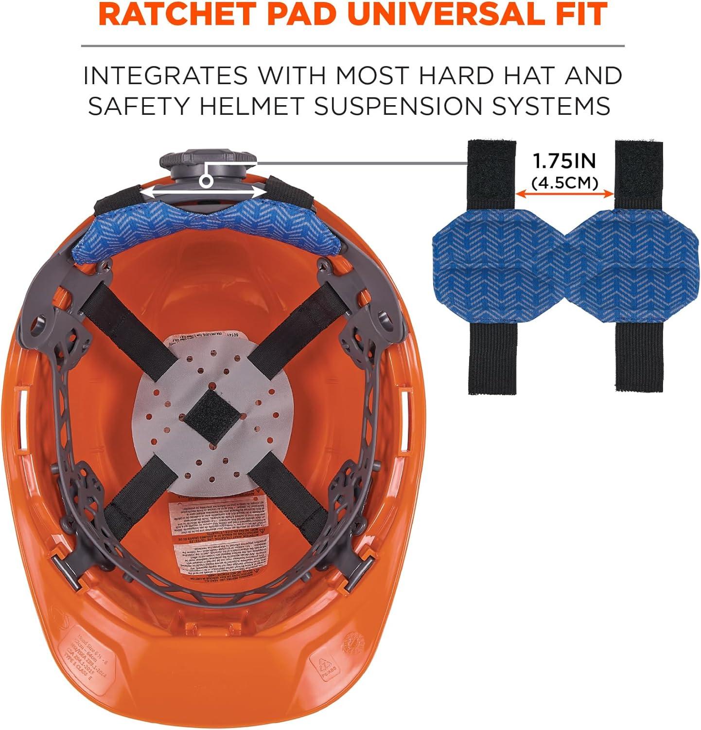 imageErgodyne ChillIts 6611 Moisture Wicking Hard Hat SweatbandRatchet Pad