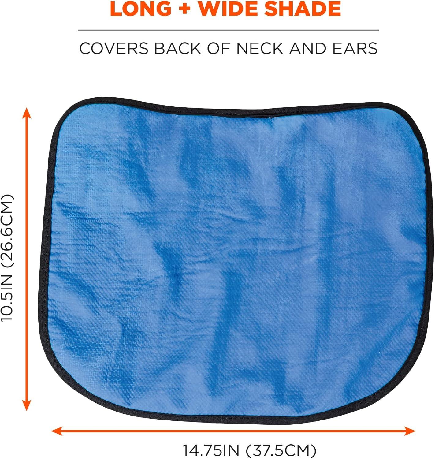 imageErgodyne ChillIts 6670CT Evaporative Cooling Hard Hat Neck ShadeLime