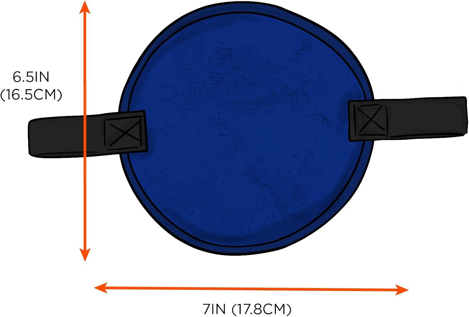 imageErgodyne ChillIts 6716 Evaporative Polymer Cooling Interior Hard Hat Liner Solid Blue One Size1 Count Pack of 2