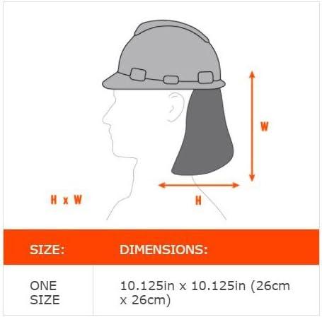 imageErgodyne ChillIts 6716 Evaporative Polymer Cooling Interior Hard Hat Liner Solid Blue One Size1 Count Pack of 2