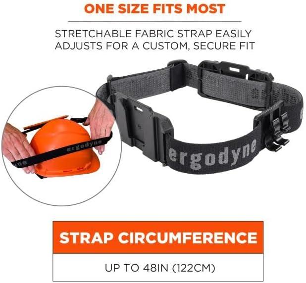 imageErgodyne Skullerz 8987 Rechargeable Headlamp with Adjustable Nylon Headband Strap