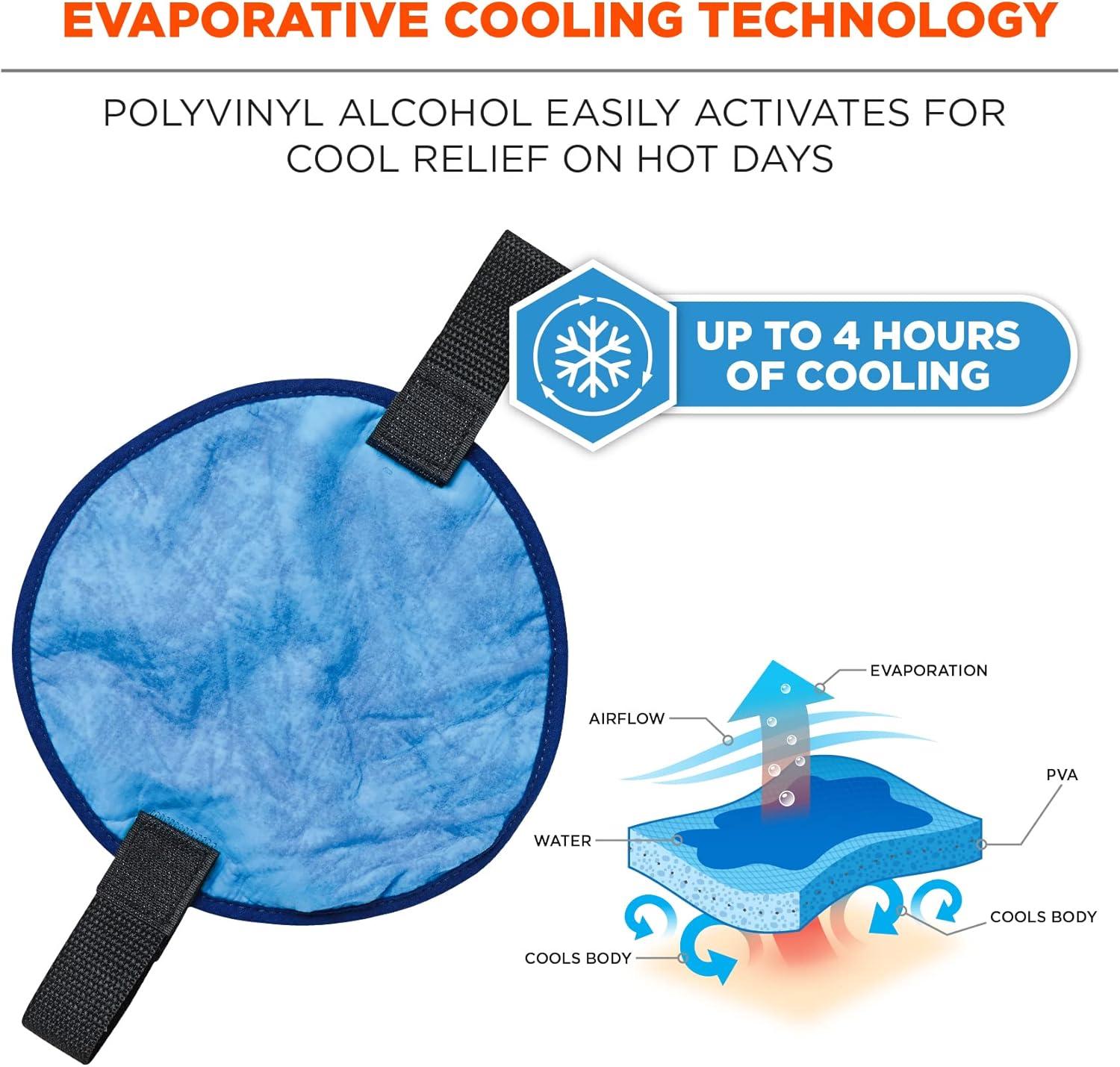imageHard Hat Pad Evaporative Cooling Blue3Pack