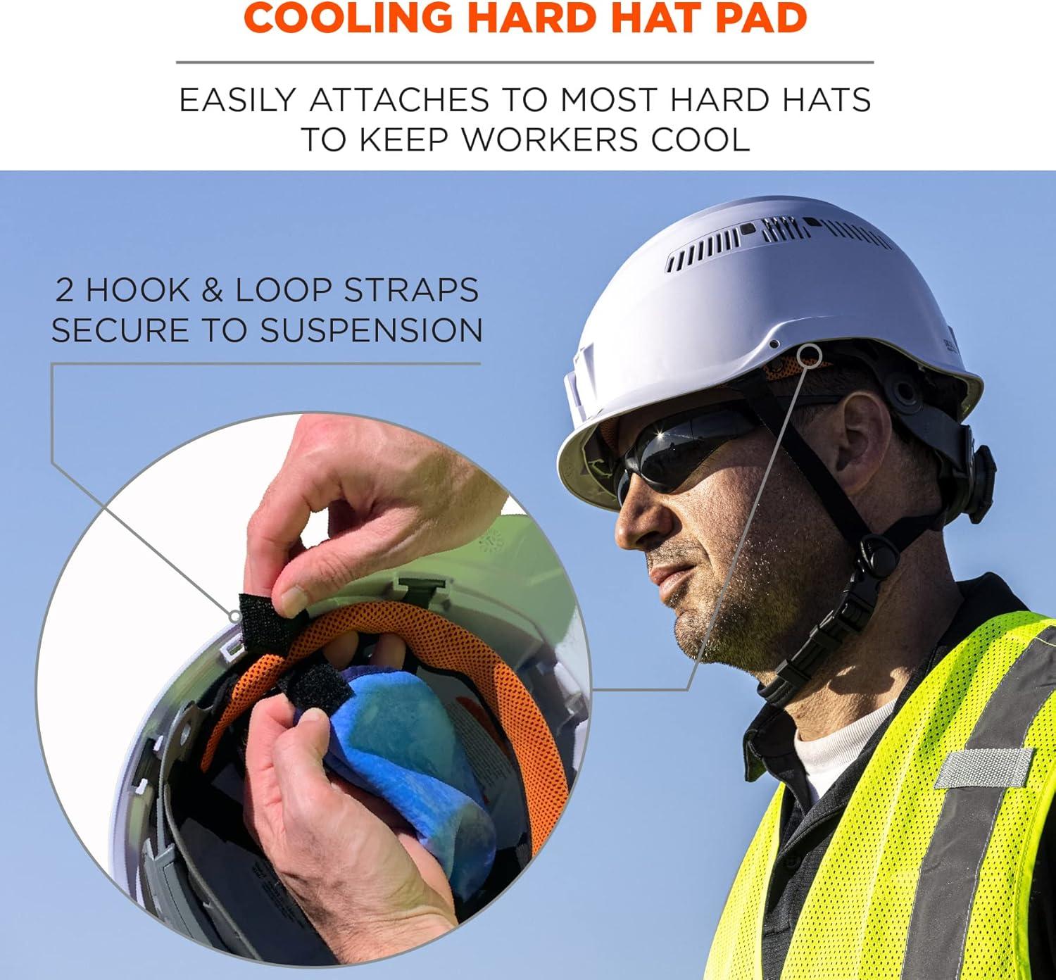 imageHard Hat Pad Evaporative Cooling Blue3Pack