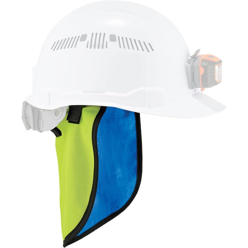 imageErgodyne ChillIts 6670CT Evaporative Cooling Hard Hat Neck ShadeLime
