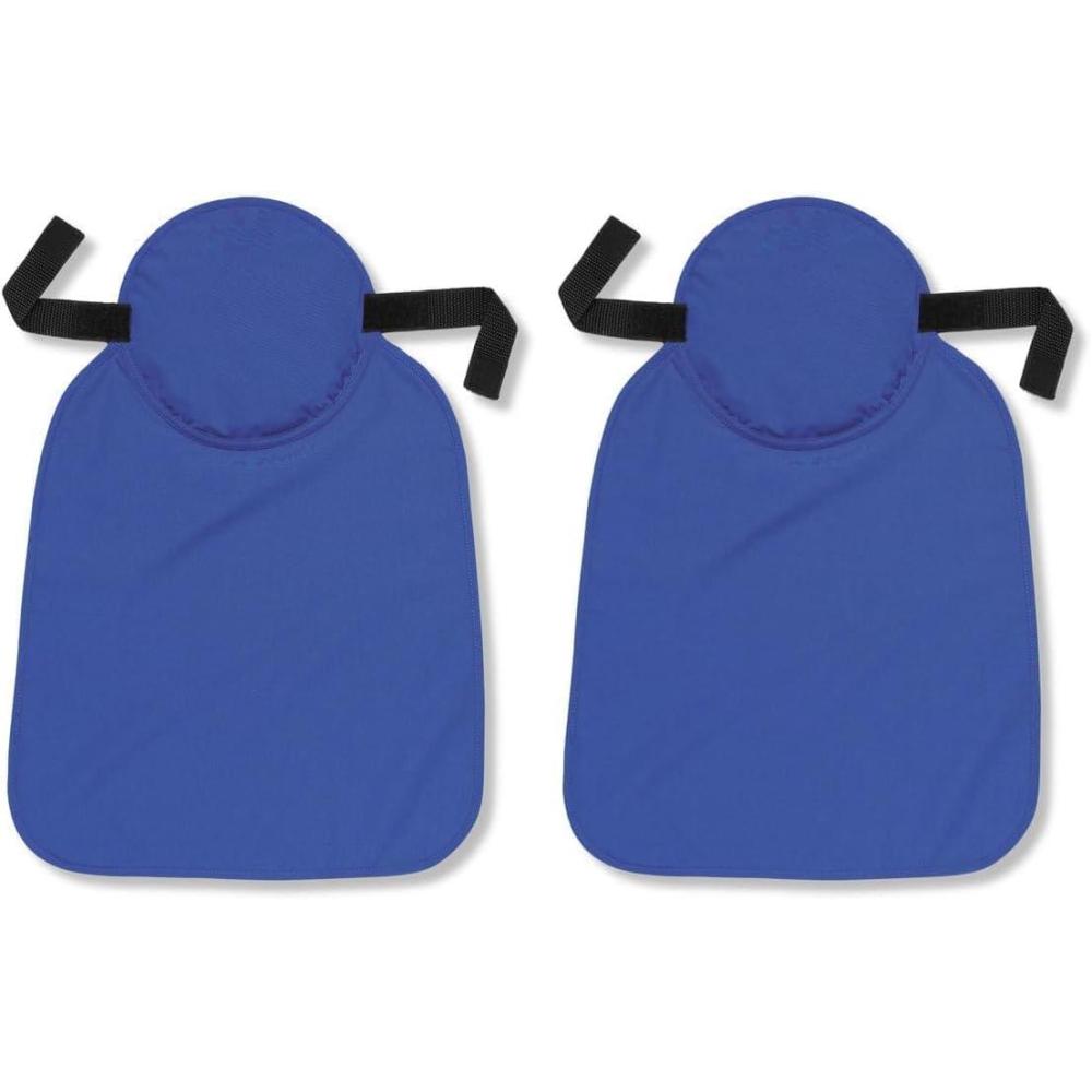 imageErgodyne ChillIts 6716 Evaporative Polymer Cooling Interior Hard Hat Liner Solid Blue One Size1 Count Pack of 2