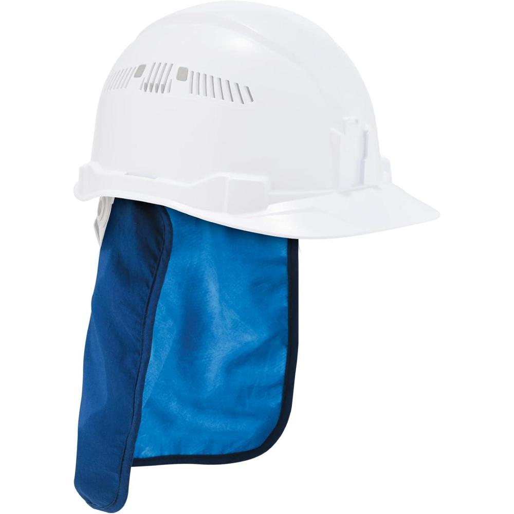imageErgodyne Hard Hat Neck Shade Evaporative Cooling Blue MediumNeck Shade