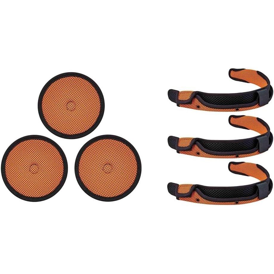 imageErgodyne Skullerz 8983 Hard Hat Pad Replacement 3Pack  8984 Hard Hat Sweatband Replacement 3Pack