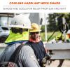 imageErgodyne ChillIts 6670CT Evaporative Cooling Hard Hat Neck ShadeLime