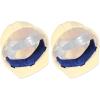 imageErgodyne ChillIts 6716 Evaporative Polymer Cooling Interior Hard Hat Liner Solid Blue One Size1 Count Pack of 2