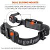 imageErgodyne Skullerz 8987 Rechargeable Headlamp with Adjustable Nylon Headband Strap