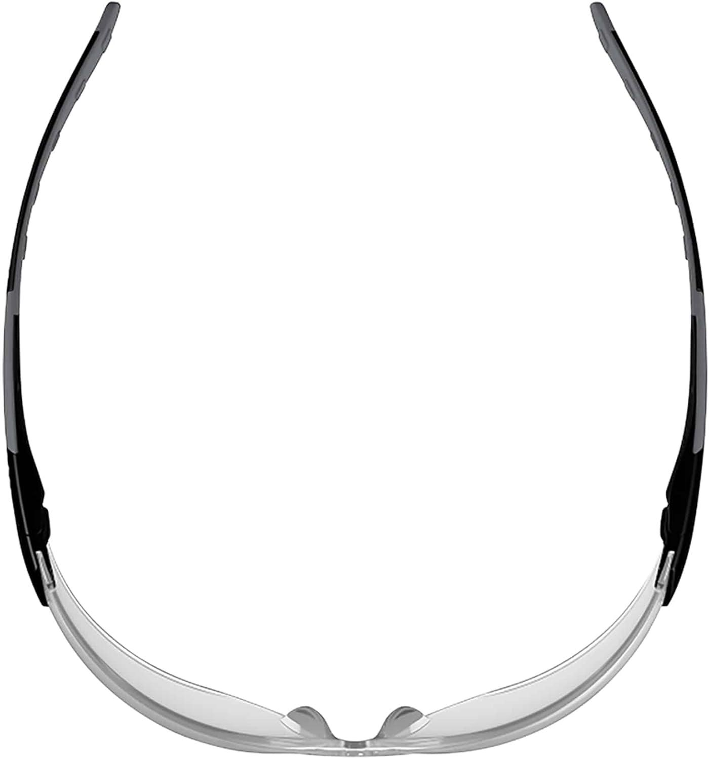 imageErgodyne  59103 Skullerz SAGA Frameless Safety Glasses Anti Fog Clear Lens Matte BlackClear Lens