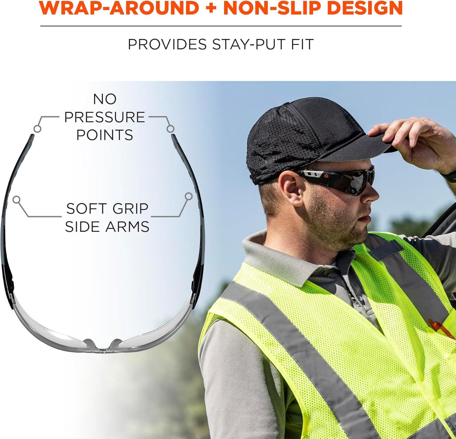 imageErgodyne Skullerz SAGA Frameless Safety GlassesInOutdoor Lens