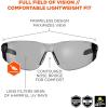 imageErgodyne  59103 Skullerz SAGA Frameless Safety Glasses Anti Fog Clear Lens Matte BlackInOutdoor Lens