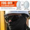 imageErgodyne Skullerz OSMIN OTG Safety Glasses Anti Fog Over the Glasses Anti Scratch Protective EyewearSmoke Lens