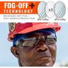 imageErgodyne Skullerz SAGA Anti Scratch Safety Glasses AntiFog ANSI z871InOutdoor Lens
