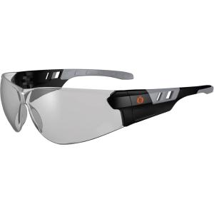 imageErgodyne  59103 Skullerz SAGA Frameless Safety Glasses Anti Fog Clear Lens Matte BlackInOutdoor Lens