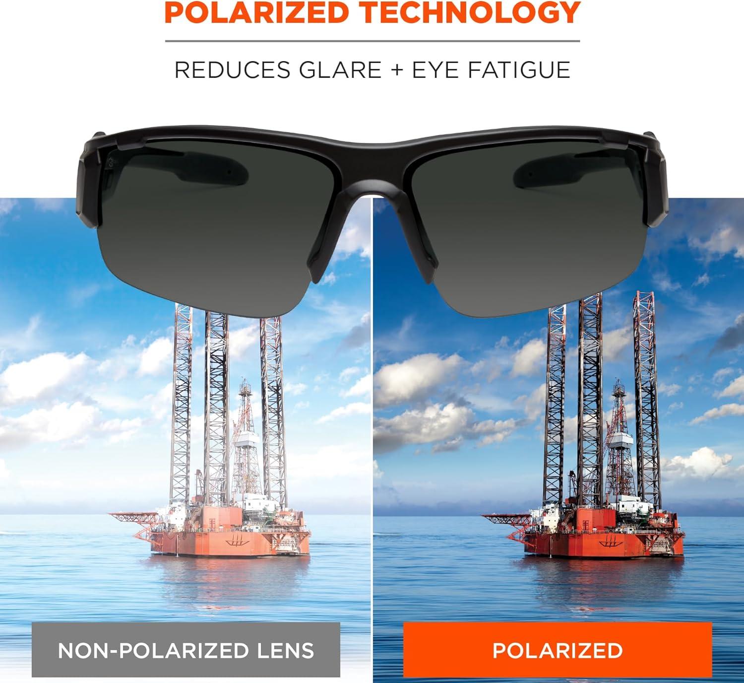 imageErgodyne Skullerz DAGR Polarized Safety SunglassesG15 Lens