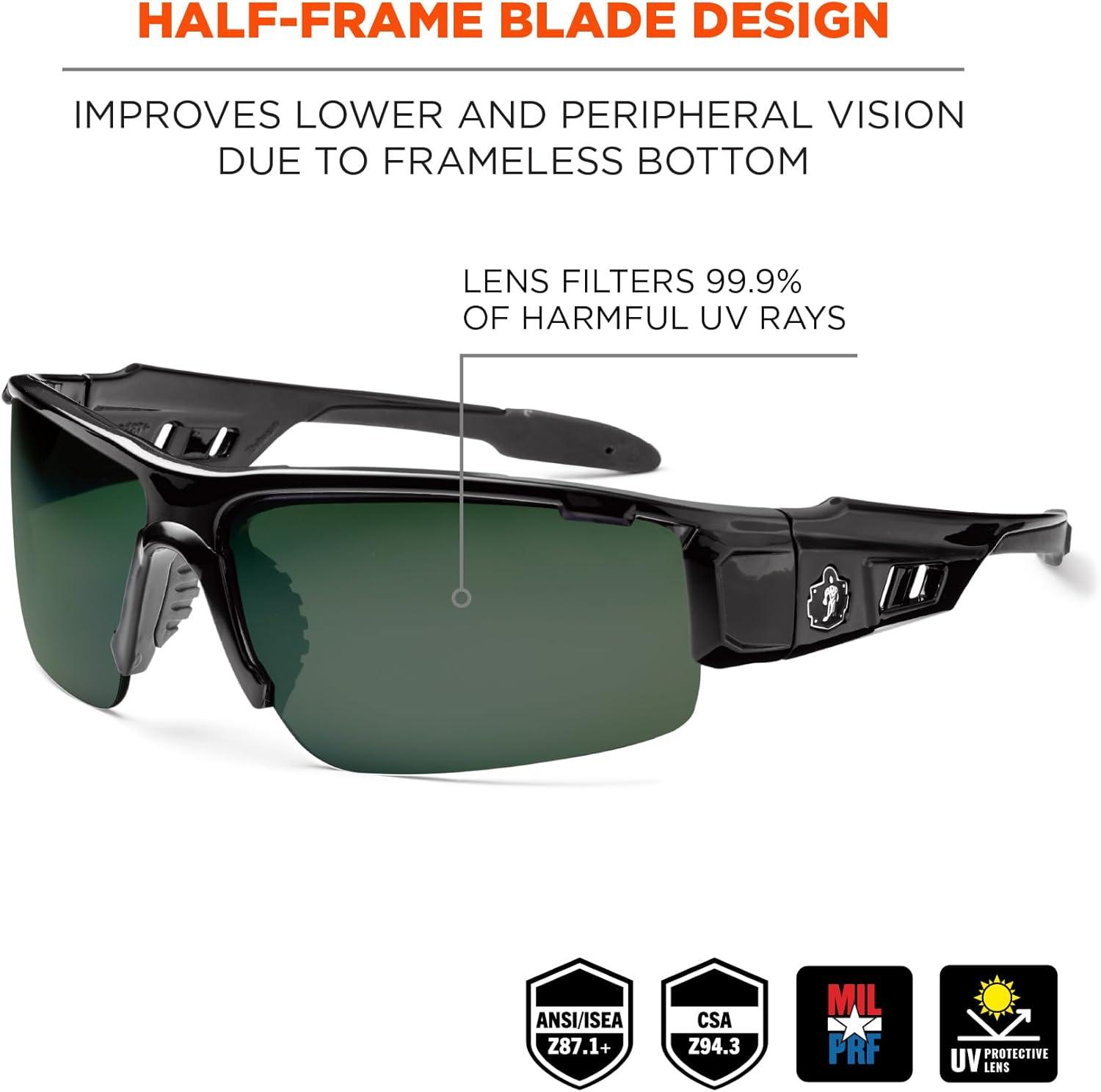 imageErgodyne Skullerz DAGR Polarized Safety SunglassesG15 Lens