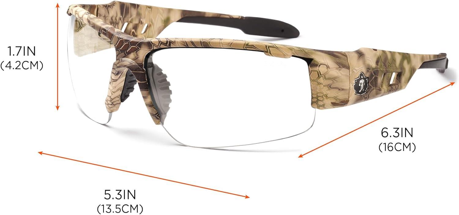 imageErgodyne Skullerz DAGR Safety GlassesKryptek Highlander Frame  Clear Lens