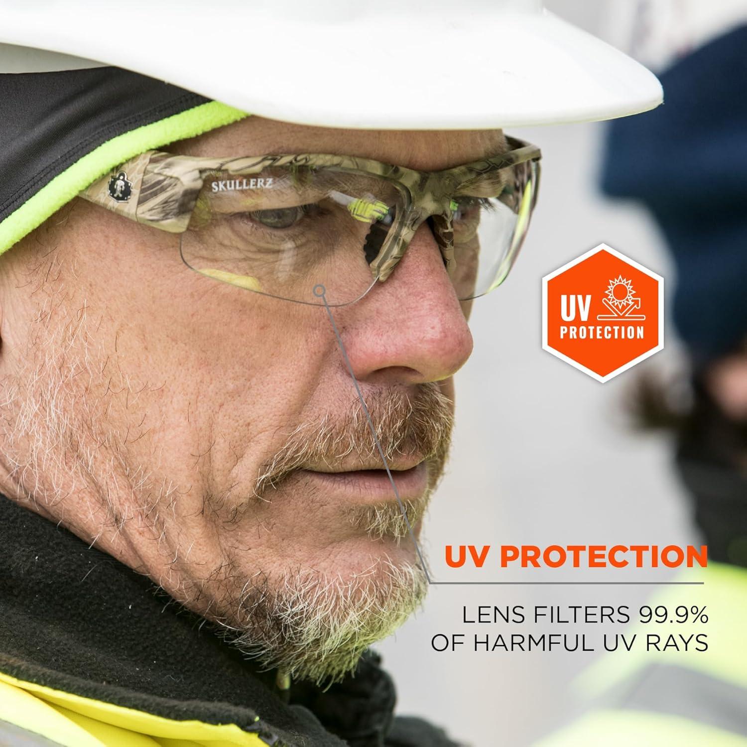 imageErgodyne Skullerz DAGR Safety GlassesKryptek Highlander Frame  Clear Lens