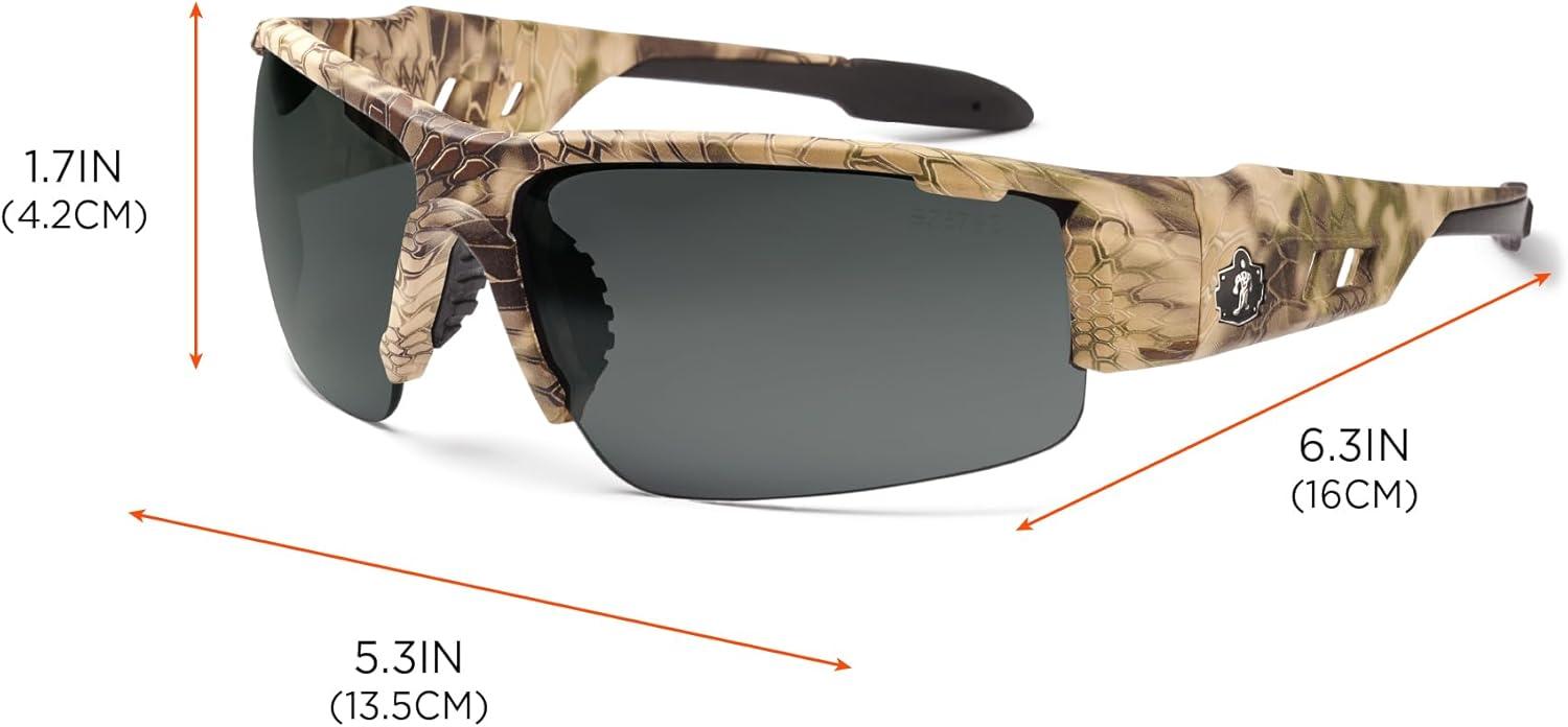 imageErgodyne Skullerz DAGR Safety GlassesKryptek Highlander Frame  Smoke Lens