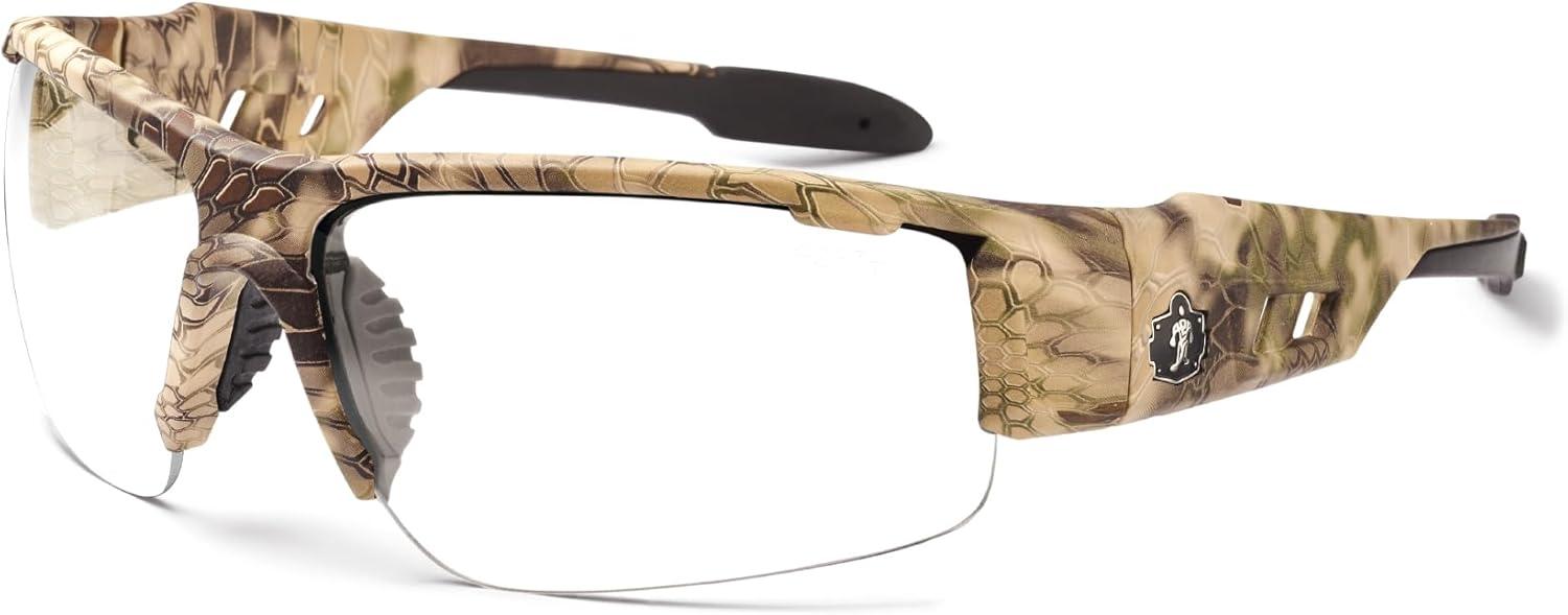 imageErgodyne Skullerz Dagr AntiFog Safety GlassesBlack Frame Clear LensClear Lens