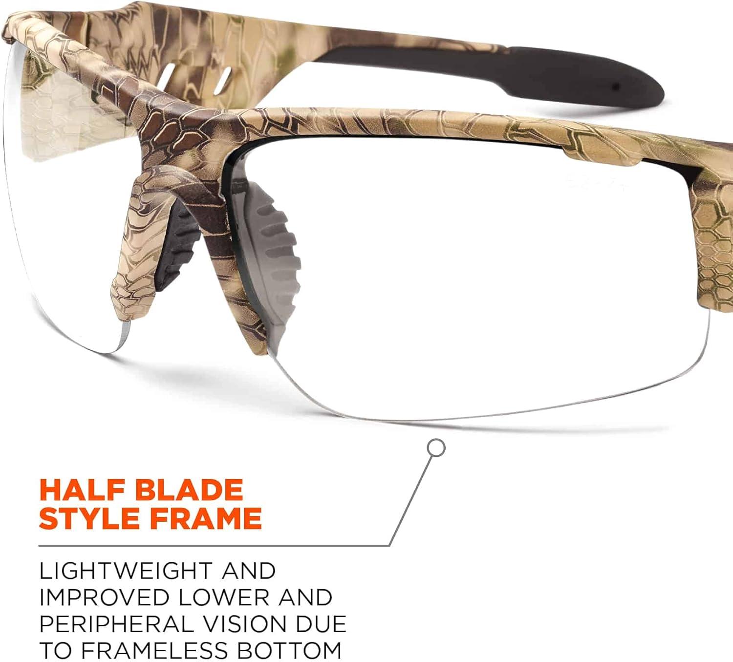 imageErgodyne Skullerz Dagr AntiFog Safety GlassesBlack Frame Clear LensClear Lens