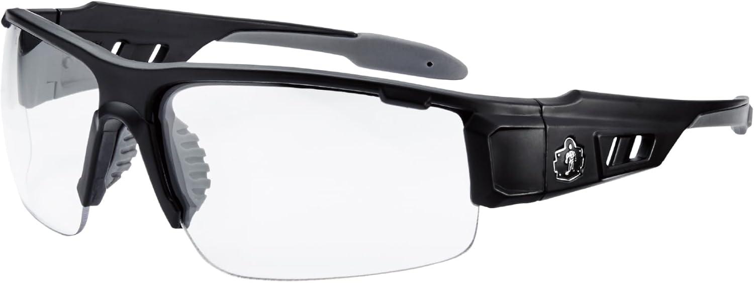 imageErgodyne Skullerz Dagr AntiFog Safety GlassesBlack Frame Clear LensClear Lens