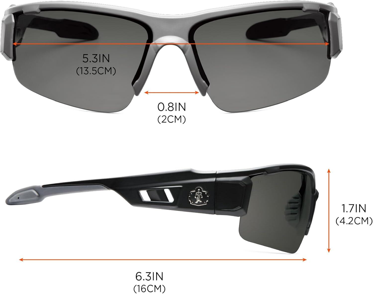 imageErgodyne Skullerz Dagr AntiFog Safety GlassesBlack Frame Clear LensSmoke Lens