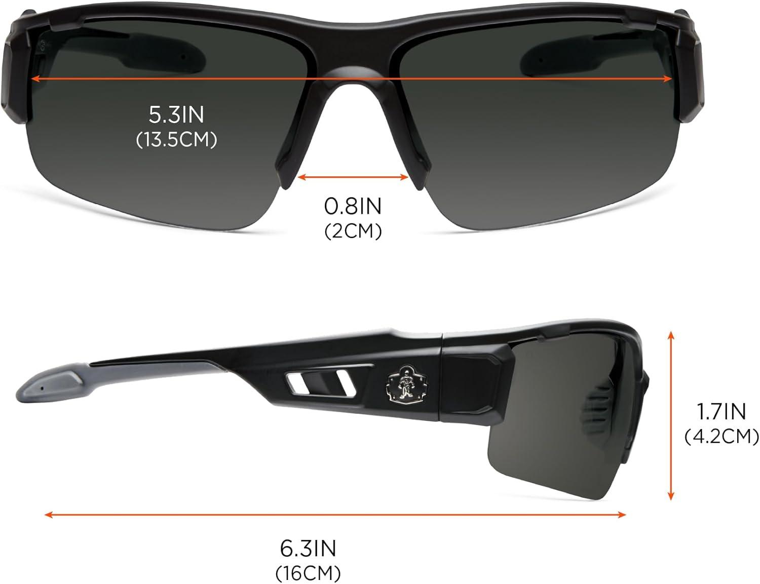 imageErgodyne Skullerz Dagr AntiFog Safety GlassesBlack Frame Clear LensSmoke Lens