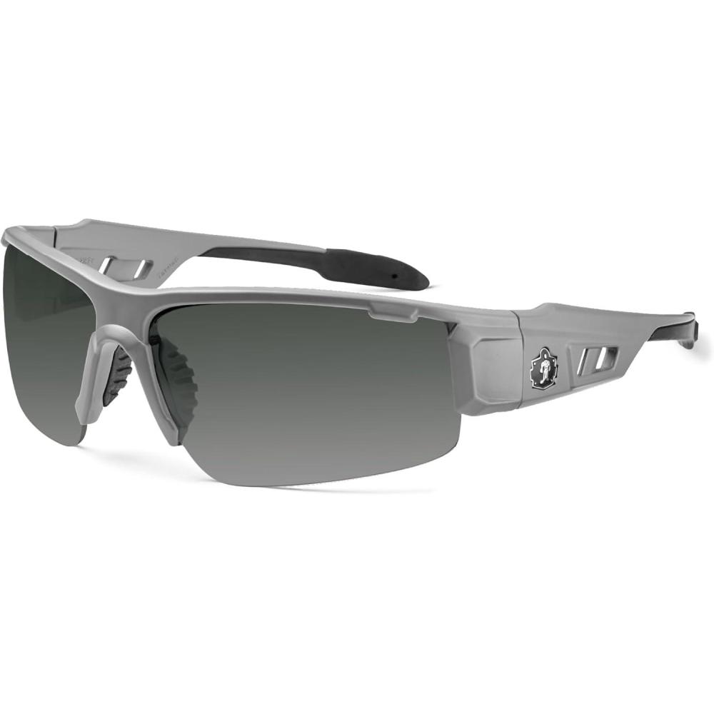 imageErgodyne Skullerz DAGR Safety GlassesMatte Gray Frame  Smoke Lens