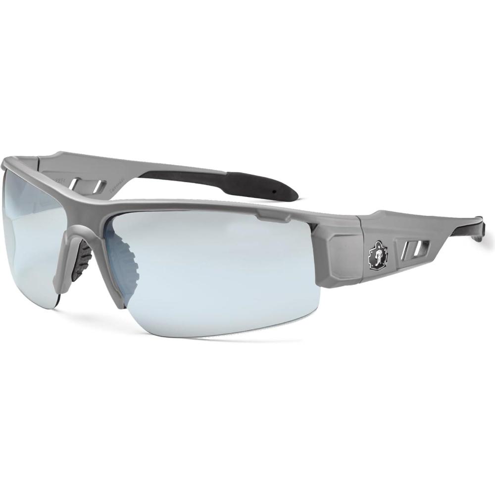 imageErgodyne Skullerz DAGR Safety GlassesMatte Gray Frame  inOutdoor Lens